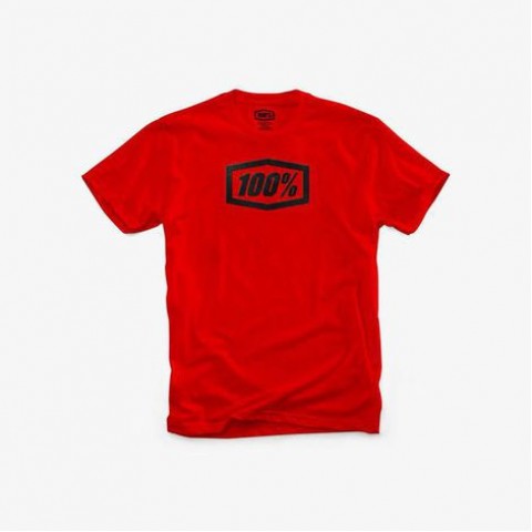 Camiseta 100% Icon Vermelha